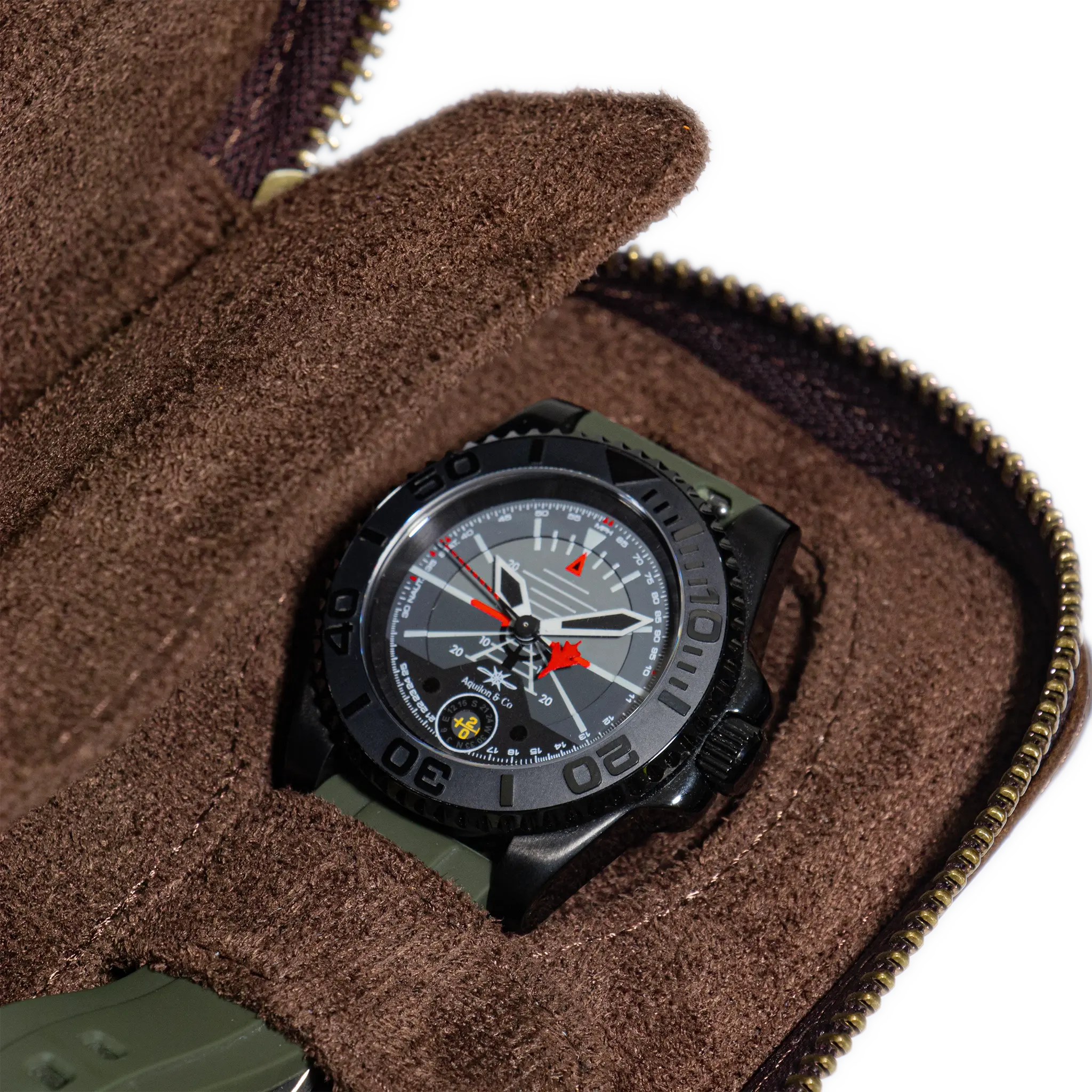 Ecrin de voyage papillon - 2 Montres