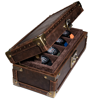 Malle de rangement - 4 Montres